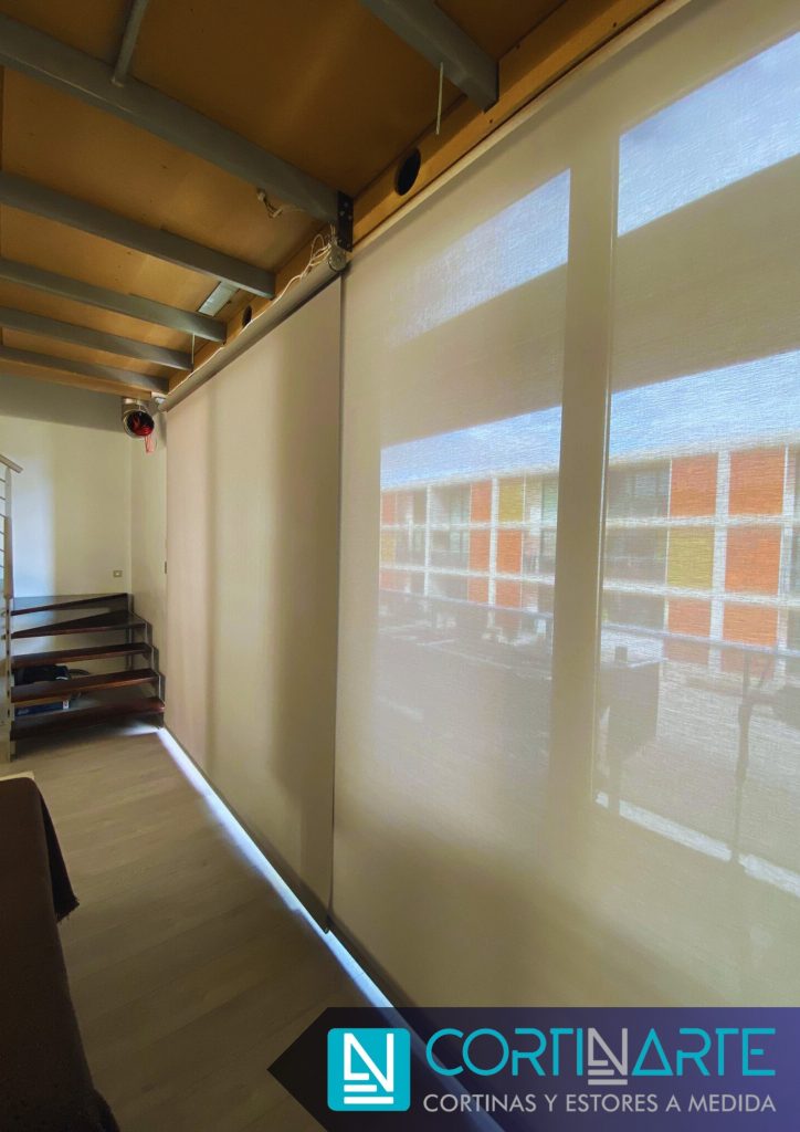 Estores para Interiores Exclusivos techo madera