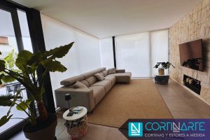 Estores en Proyectos de Interiorismo moderno