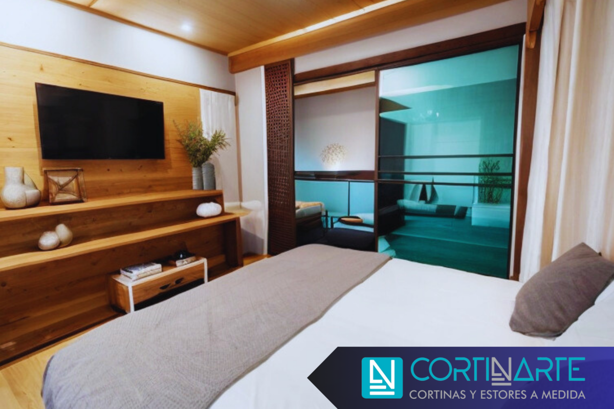 Cortinas con acabados de calidad diseño
