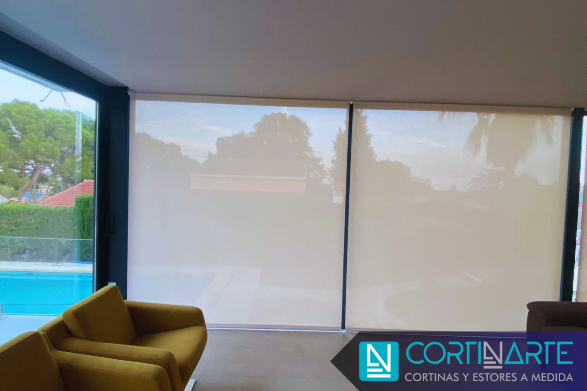 Estores Enrollables para espacios interiores screen