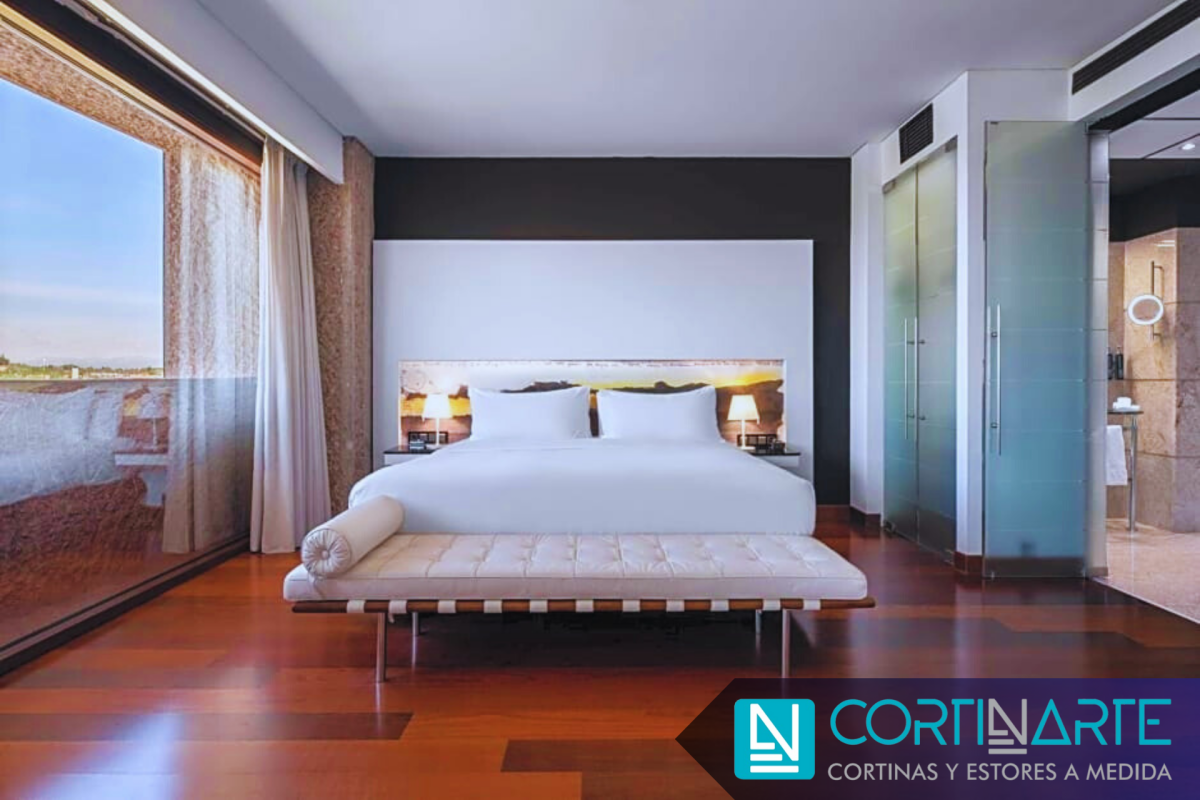Cortinas Modernas de Tela dormitorio