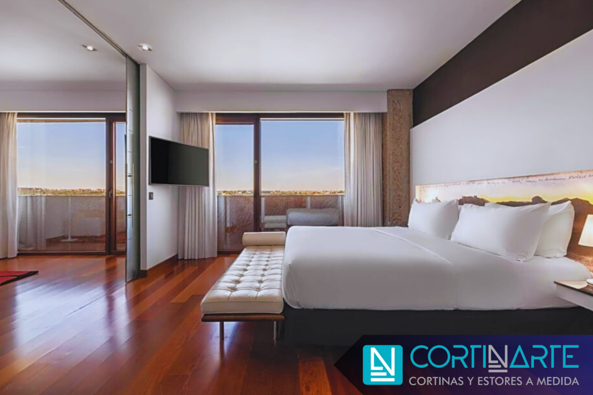 Tendencias en cortinas modernas. Tejidos Naturales