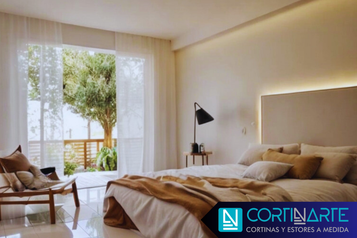 cortinas traslúcidas para interiores