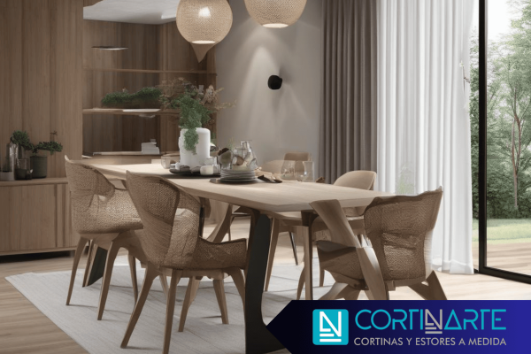 cortinas en tendencias de interiorismo