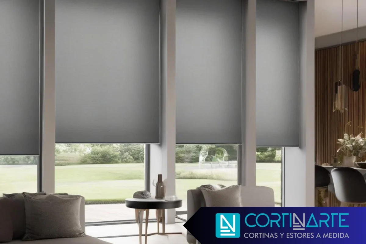 Estores Enrollables en Interiorismo elegante