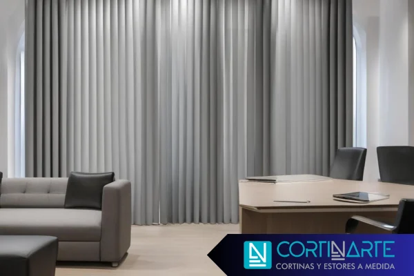 cortinas verticales en el diseño de interiores