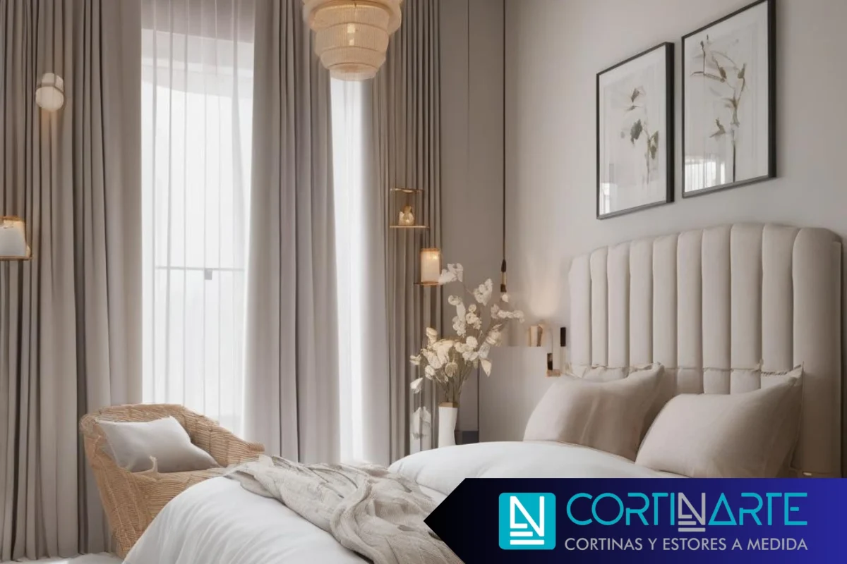 Cortinas para Feng Shui dormitorio