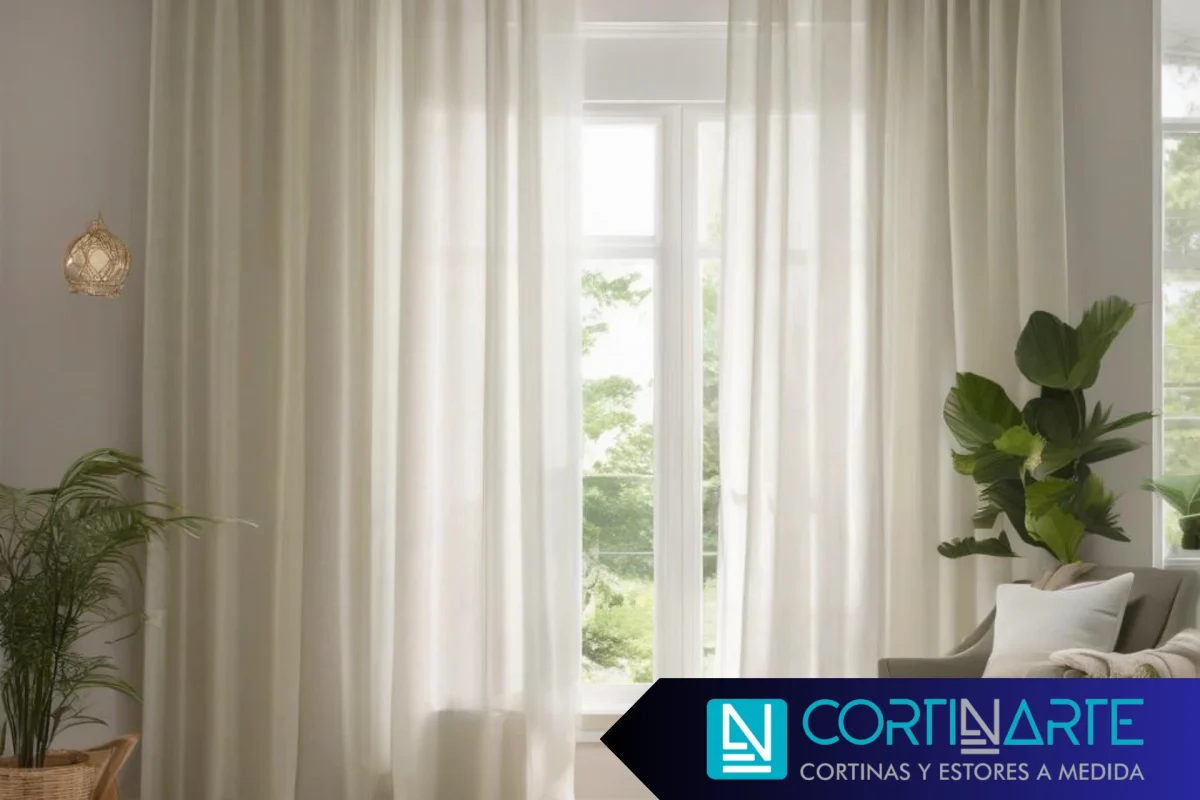 Cortinas para Feng Shui blancas