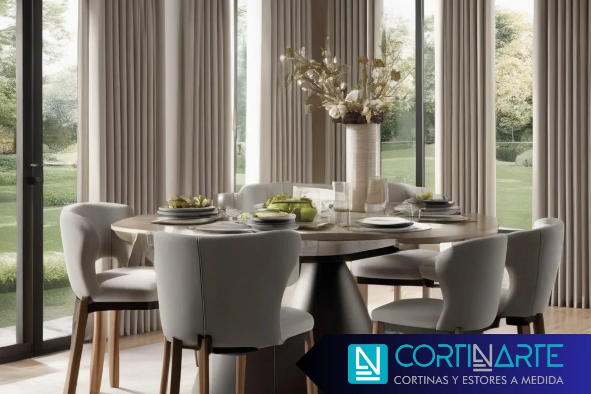 Cortinas Decorativas para el Hogar comedor