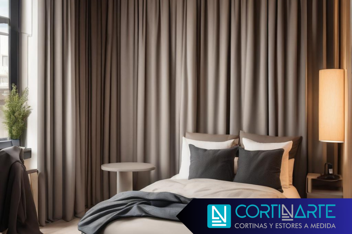 cortinas térmicas ignífugas dormitorio