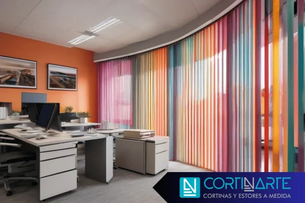 Cortinas Verticales en Diseño de Interiores de Oficinas