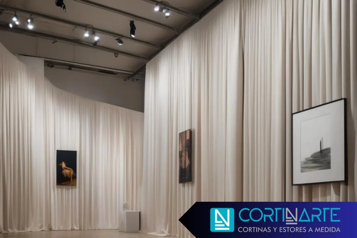 Cortinas en Espacios Contemporáneos Sala de Arte