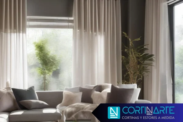 cortinas modernas para sala