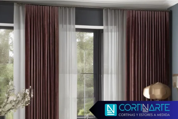 cortinas modernas para sala