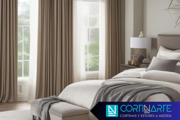 cortinas de poliéster para interiores