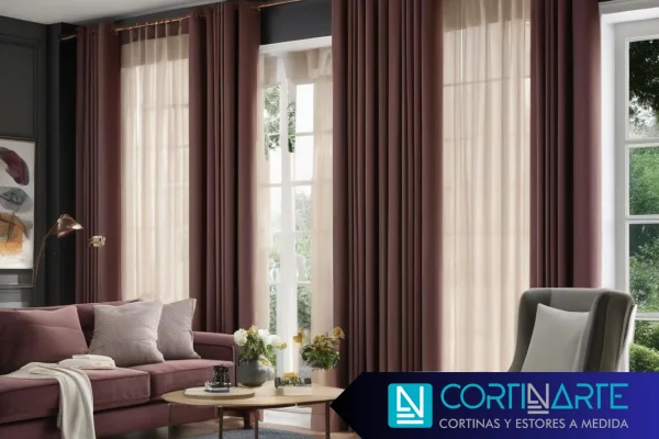 cortinas con aislamiento térmico