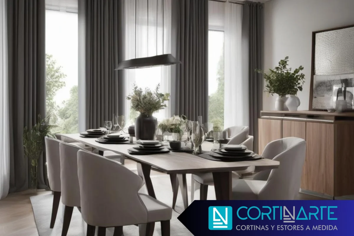 cortinas con aislamiento térmico