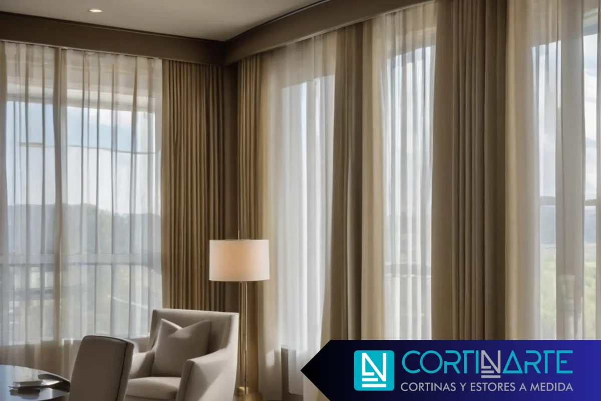 Cortinas que Maximizan la Luz Natural en Hoteles