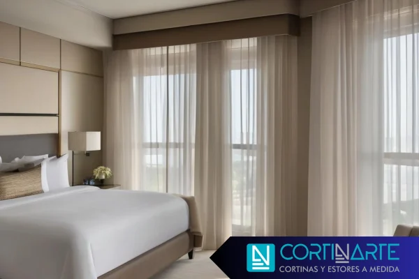 Cortinas que Maximizan la Luz Natural en Hoteles