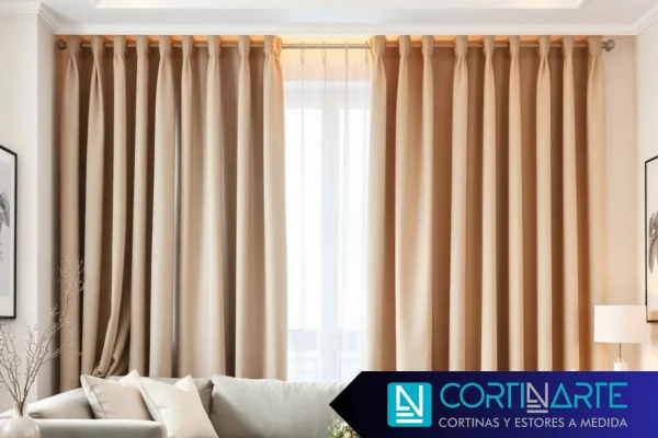 cortinas de diseño funcional