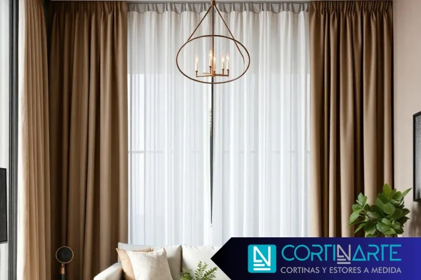 cortinas de diseño funcional