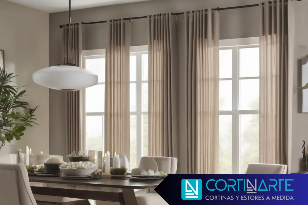 Cortinas modernas y económicas