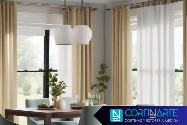 Cortinas modernas y económicas