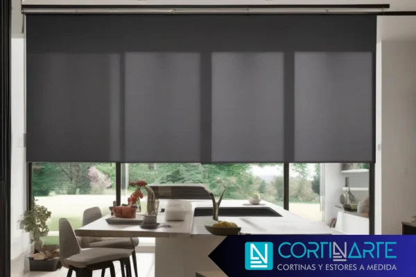 cortinas enrollables para separar ambientes