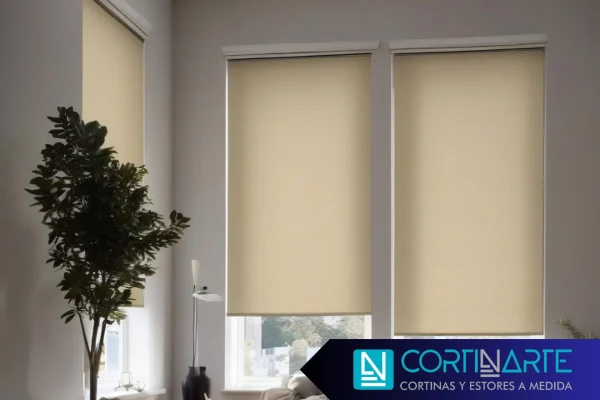 cortinas enrollables para separar ambientes