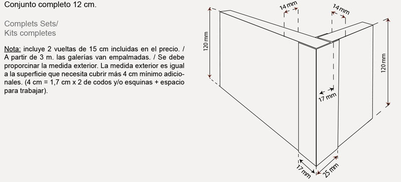 Detalles técnicos galería madera