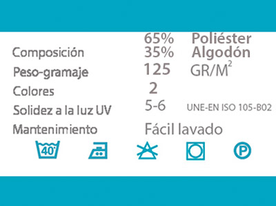 Datos técnicos panel japonés decorativo VENUS
